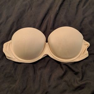 Victoria's Secret Nude Strapless Bra 34B